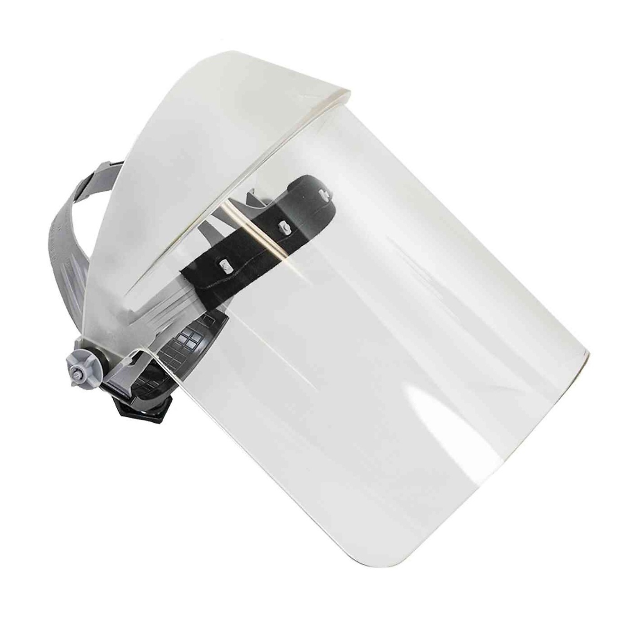 OBERON™ - Face Shield with Ratcheting Headgear - UV Polycarbonate - Window: Clear Anti-Fog - Model # 171AFR